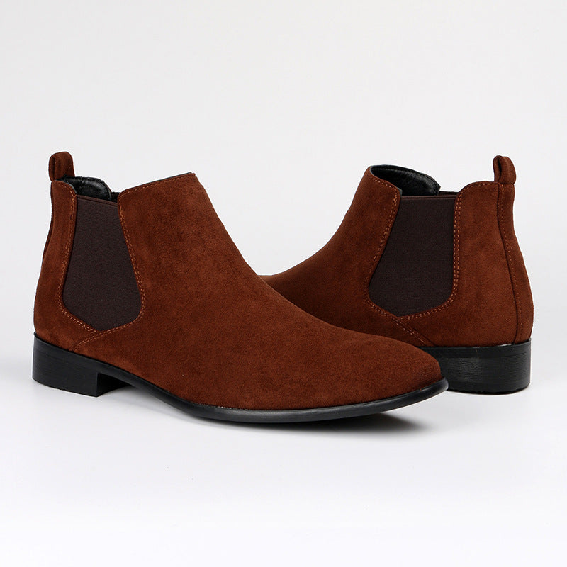 Bottines Chelsea en daim Nelvoire — vue 2