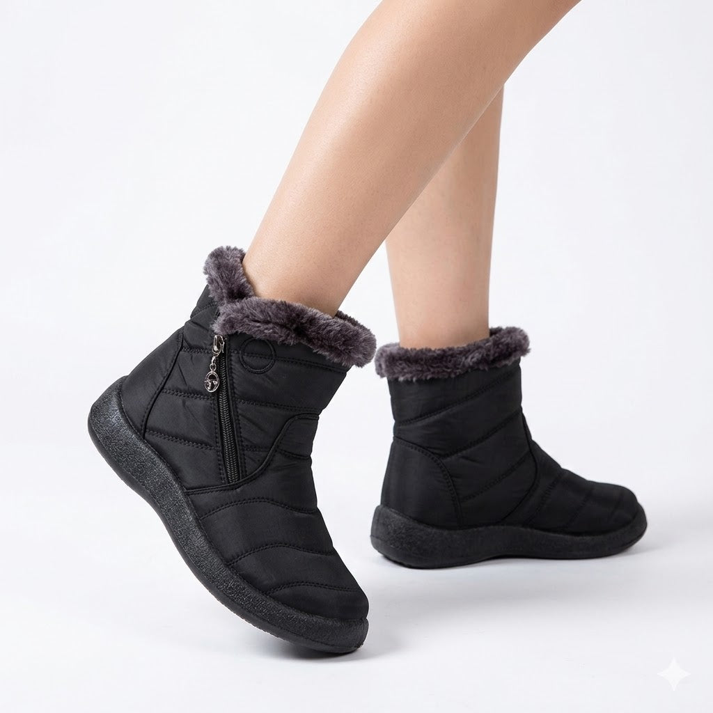 Bottes de neige confortables fourrées Nelvoire — Camille, collection femme