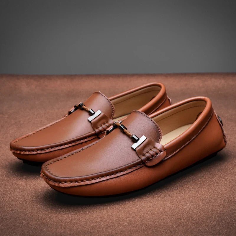 Mocassins en cuir façon italienne Nelvoire — Célia, collection femme