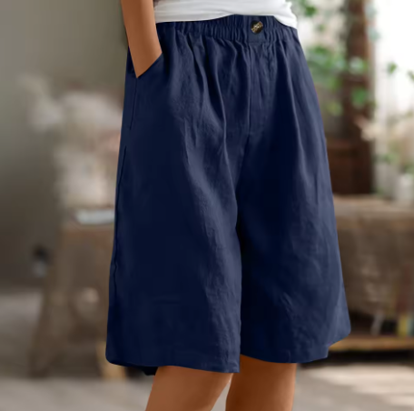 Short en coton confortable Nelvoire — vue 3
