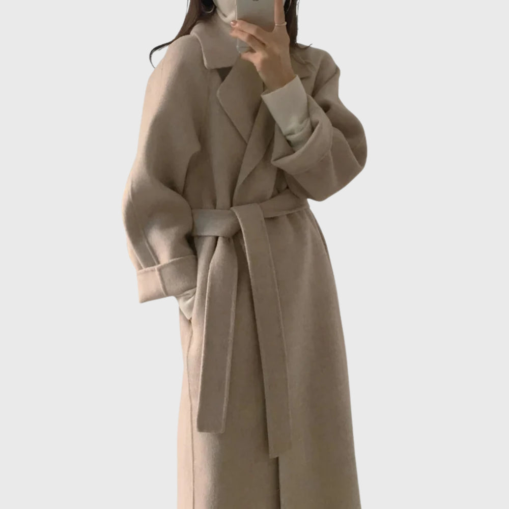 Manteau classique à ceinture Nelvoire — vue 2