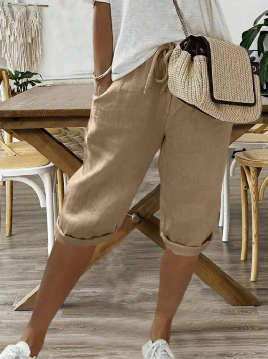 Short à cordon de serrage Nelvoire — Enora, collection femme