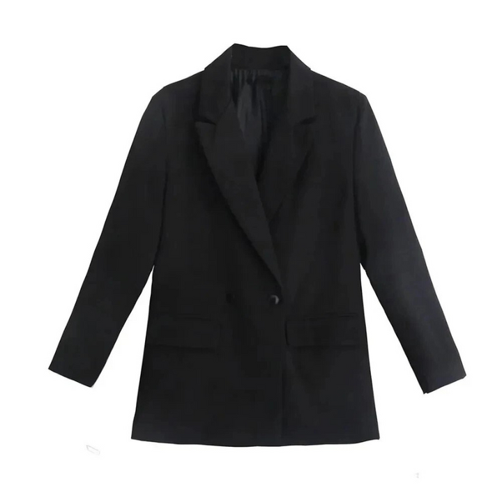 Blazer cintré élégant Nelvoire — coloris noir