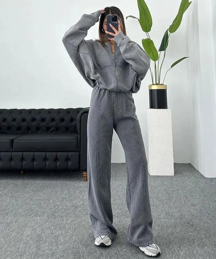 Ensemble de jogging avec veste ample Nelvoire — vue 2