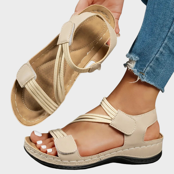 Sandales confort à brides ajustables Nelvoire — Honorine, collection femme