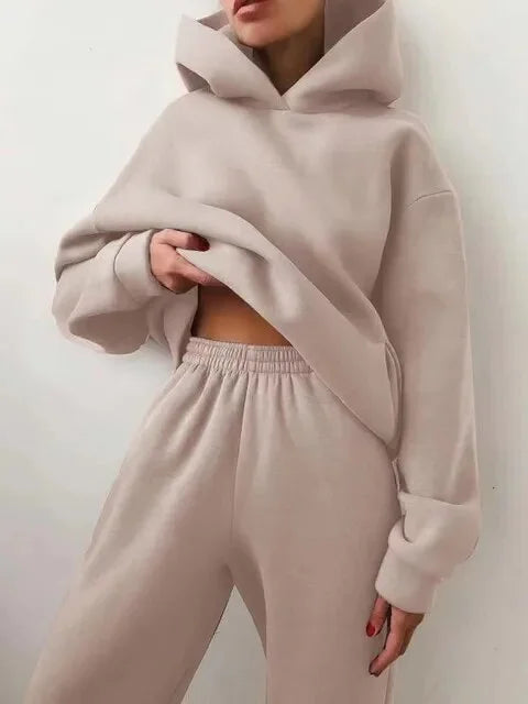 Ensemble deux pièces coupe ample Nelvoire — coloris kaki