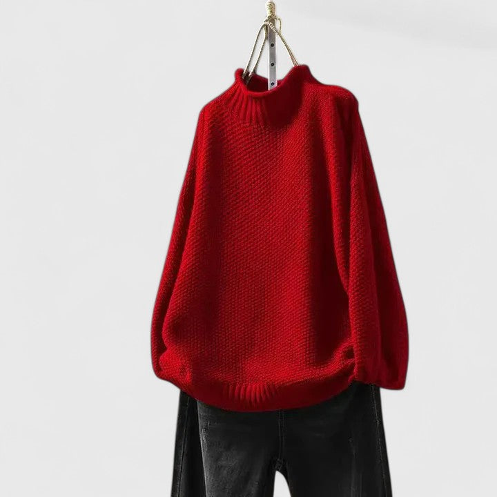 Pull texturé col montant Nelvoire — vue 4