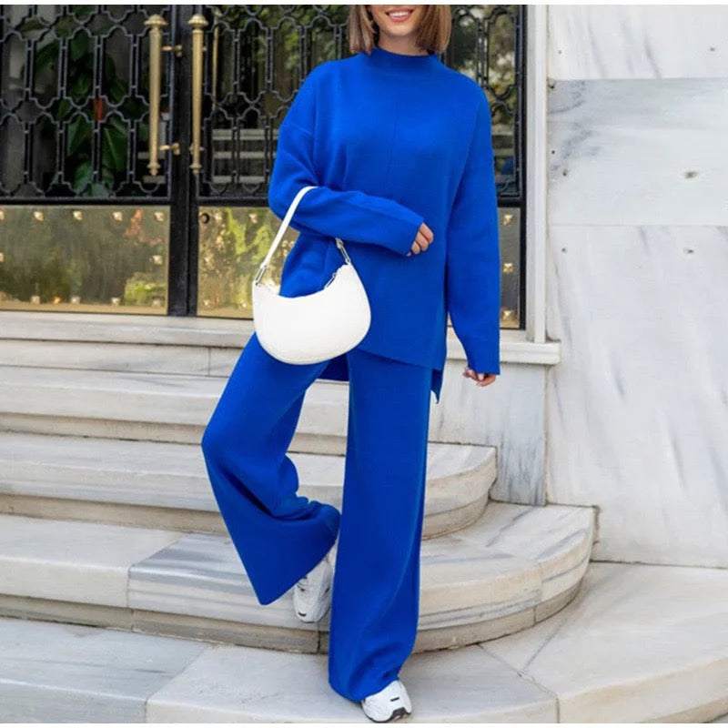 Ensemble détente léger Nelvoire — coloris bleu