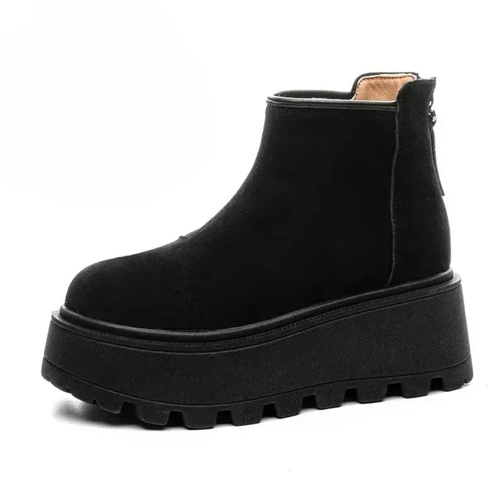 Bottines à plateforme Nelvoire — coloris noir