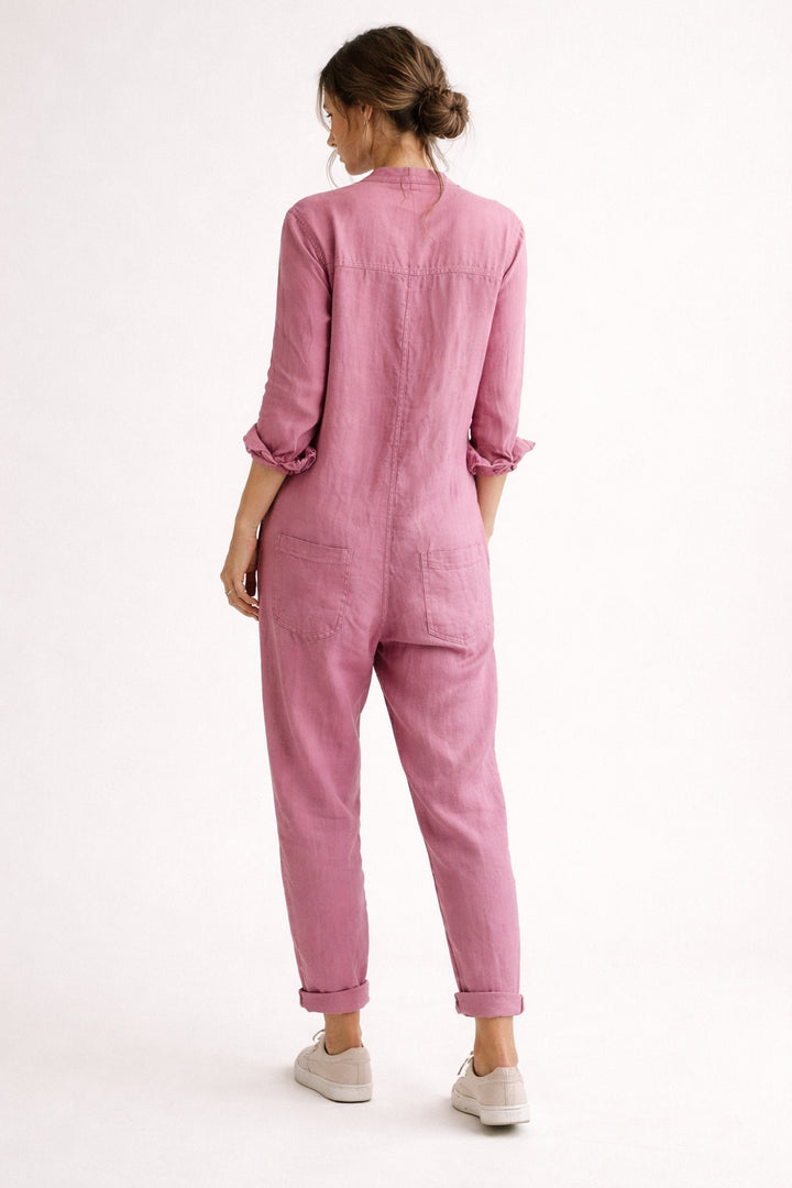 Combinaison col chemise à manches 3/4 Nelvoire — vue 2