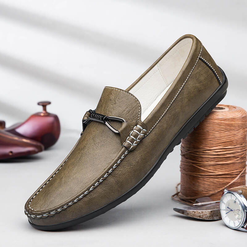 Mocassins à bride décorative Nelvoire — Mila, collection femme