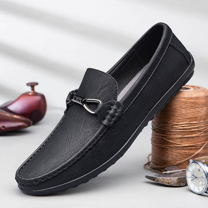 Mocassins à bride décorative Nelvoire — coloris noir