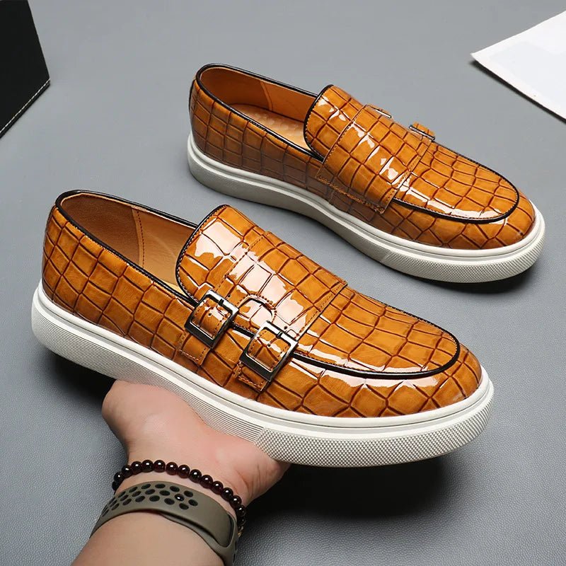 Mocassins à finition grainée Nelvoire — Nina, collection femme
