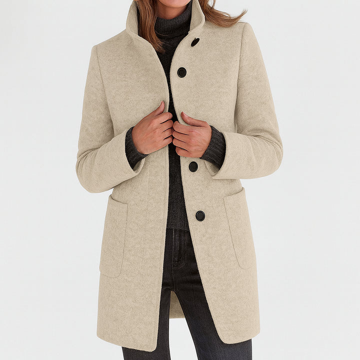 Manteau classique Nelvoire — coloris beige