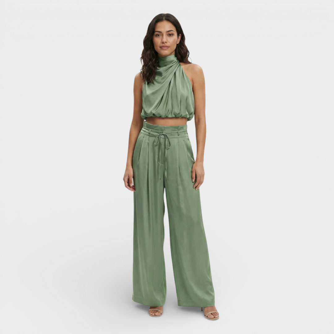 Combinaison col montant haut court et pantalon Nelvoire — vue 3