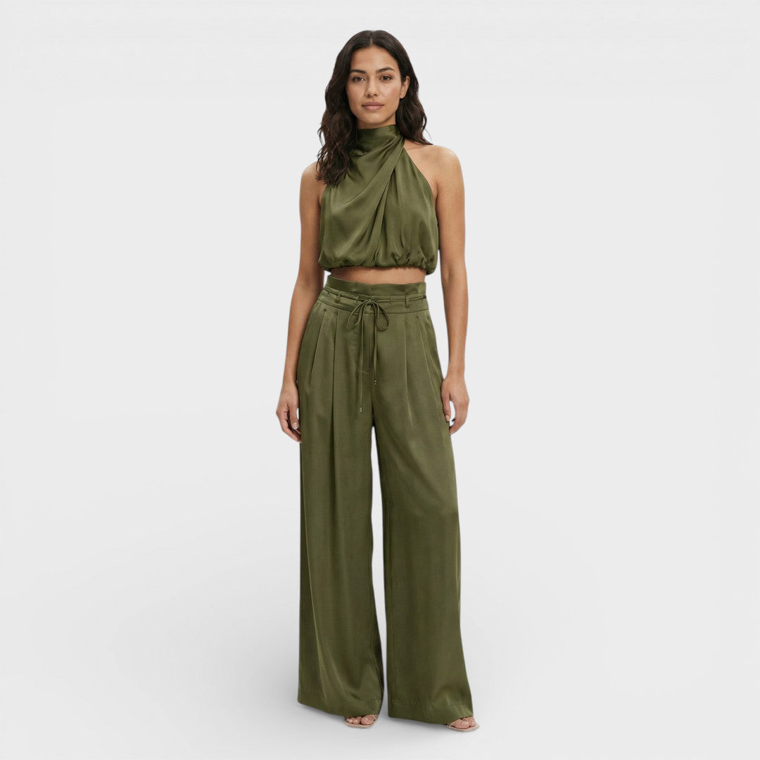 Combinaison col montant haut court et pantalon Nelvoire — vue 4
