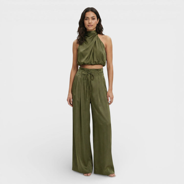 Combinaison col montant haut court et pantalon Nelvoire — vue 4