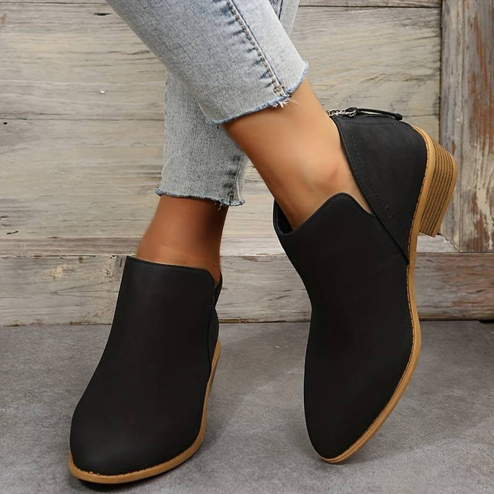 Bottines élégantes du quotidien Nelvoire — coloris noir