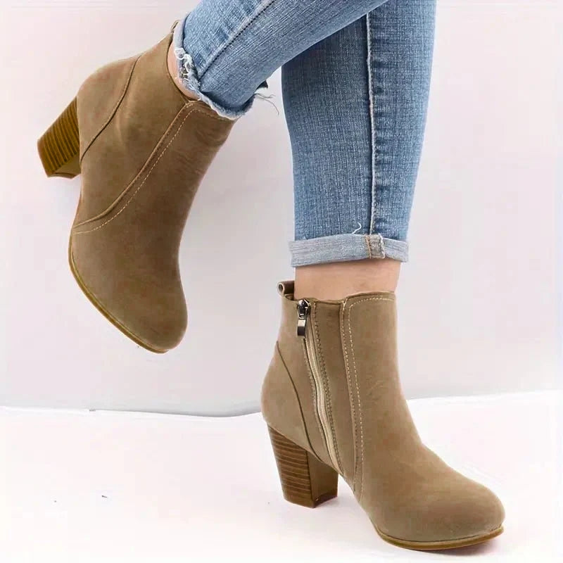Bottines à talon bloc Nelvoire — vue 2