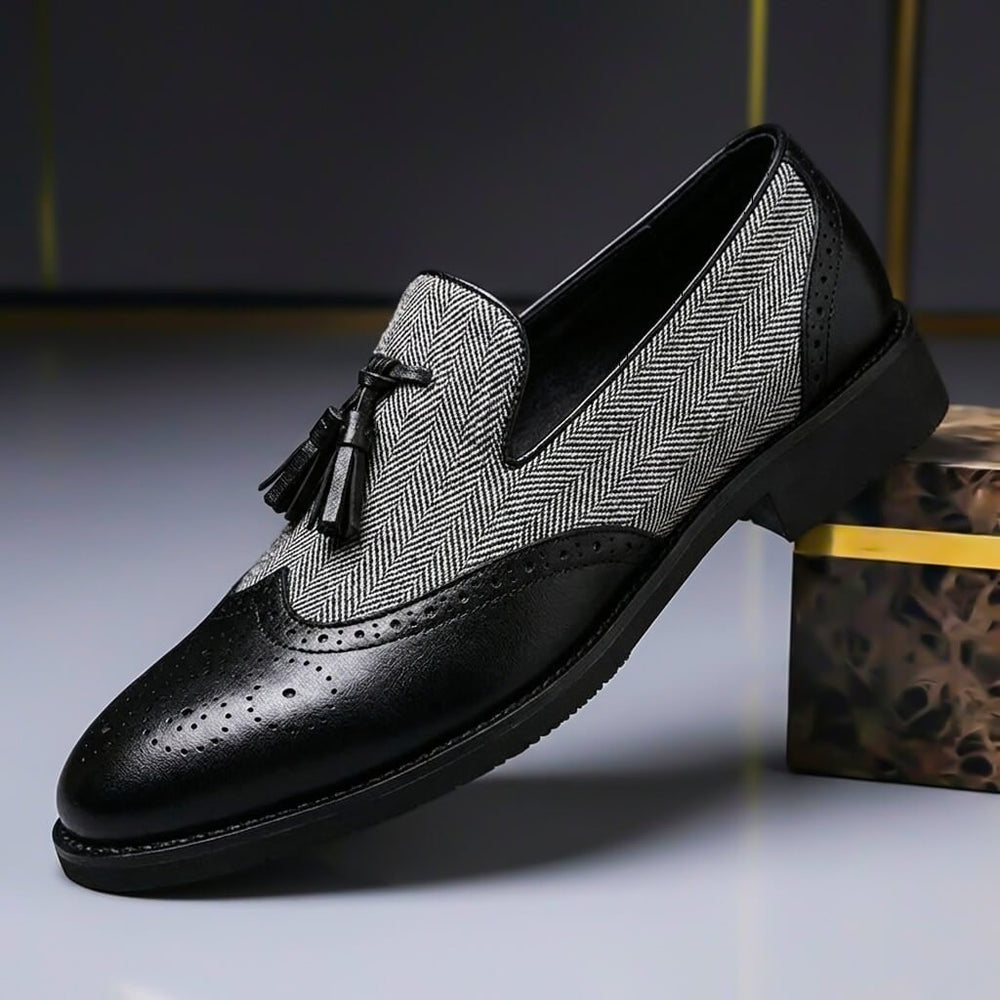 Mocassins en cuir à semelle épaisse Nelvoire — vue 2