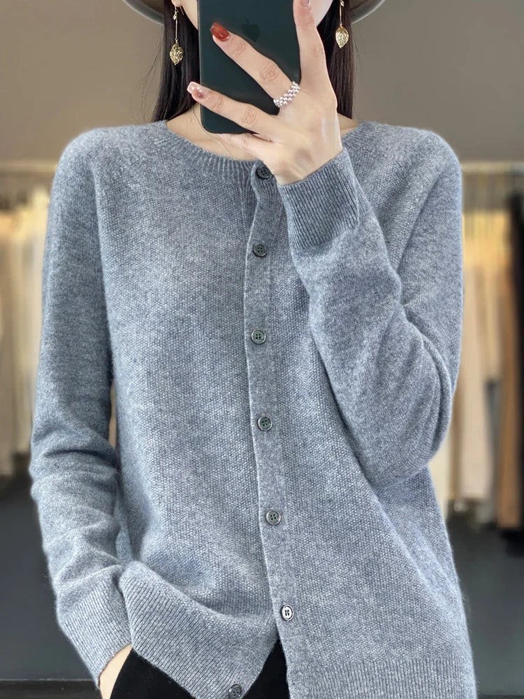 Pull en maille boutonné devant Nelvoire — vue 2