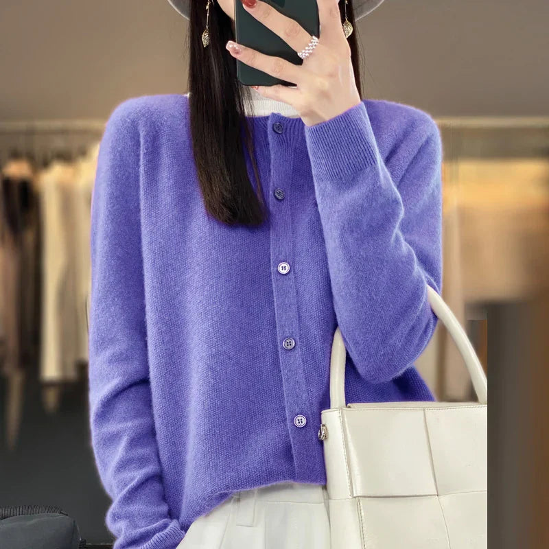 Pull en maille boutonné devant Nelvoire — vue 3