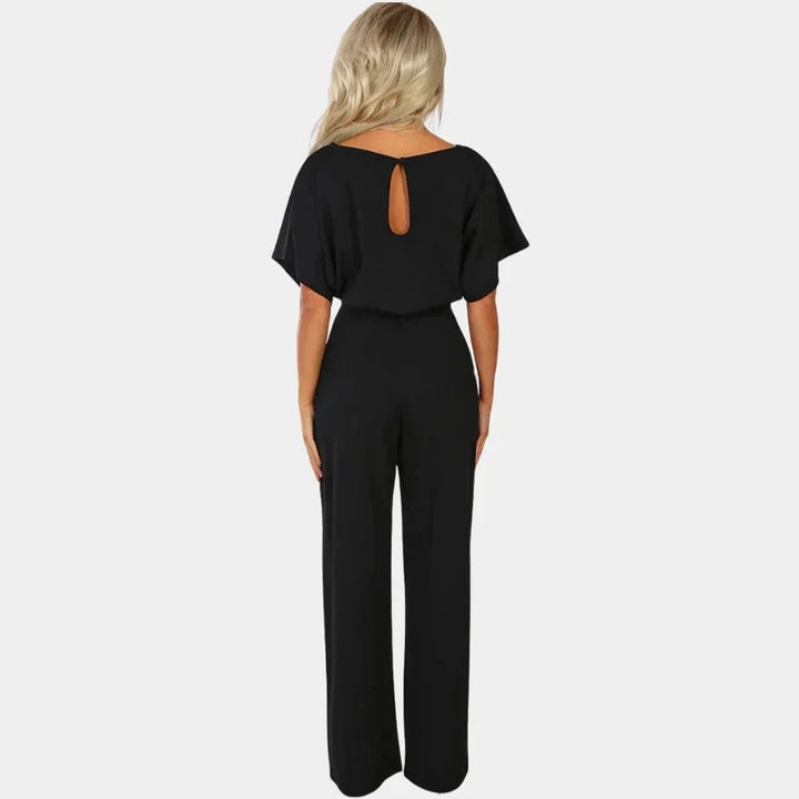 Combinaison jambe large ceinturée manches kimono Nelvoire — vue 2