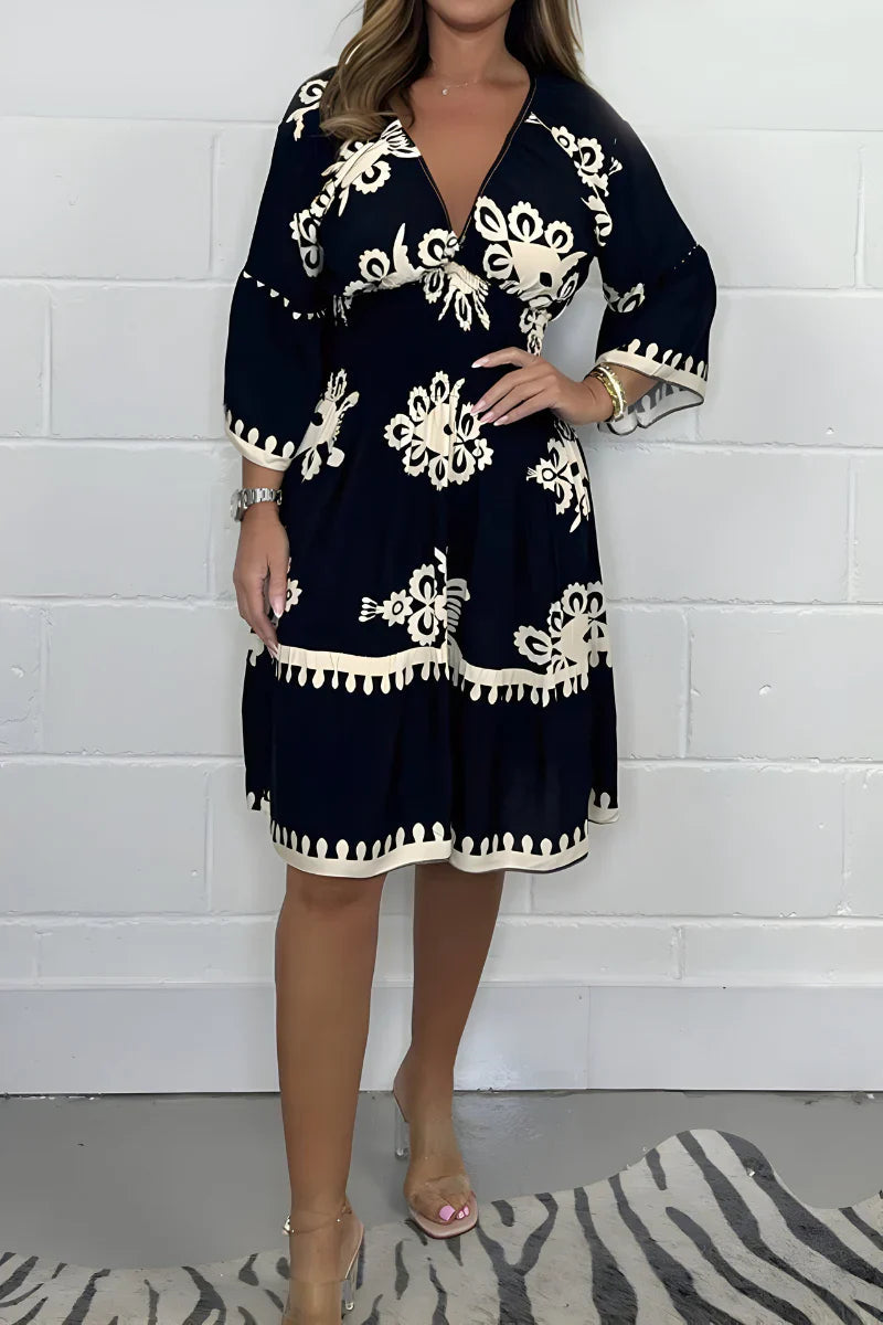Robe d'été style bohème Nelvoire — Yolande, collection femme