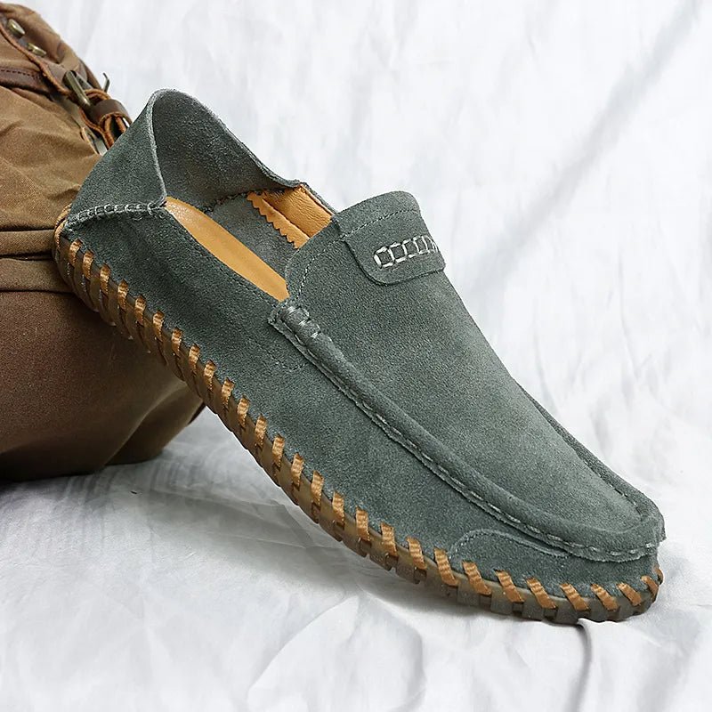 Mocassins classiques en daim Nelvoire — Zoé, collection femme