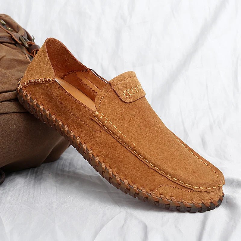 Mocassins classiques en daim Nelvoire — vue 2